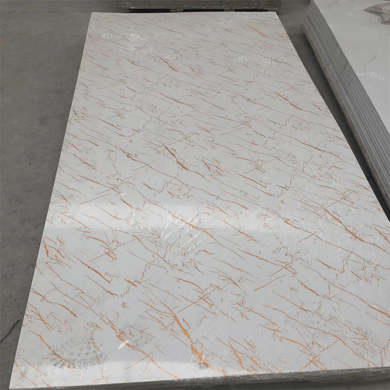 PVC Marble Sheets orange